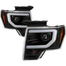 Load image into Gallery viewer, Spyder Auto 5087591 LED Light Bar Projector Headlights for Select Ford F-150