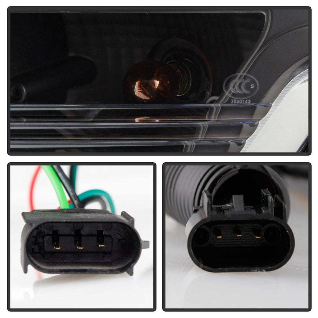Spyder Auto 5087591 LED Light Bar Projector Headlights for Select Ford F-150
