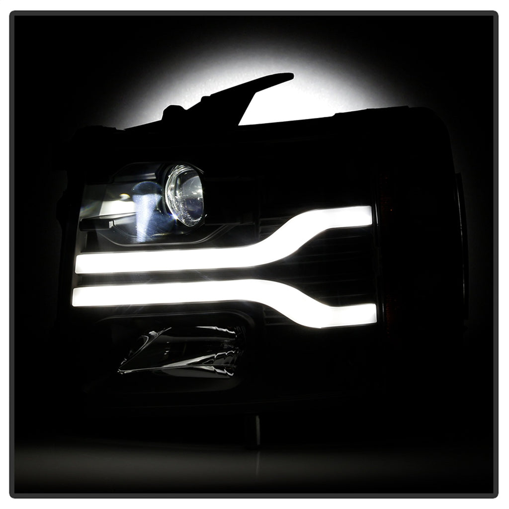 Spyder Auto 5087614 Projector Headlights for Select Chevrolet Silverado 1500, Chevrolet Silverado HD, Chevrolet Silverado HD