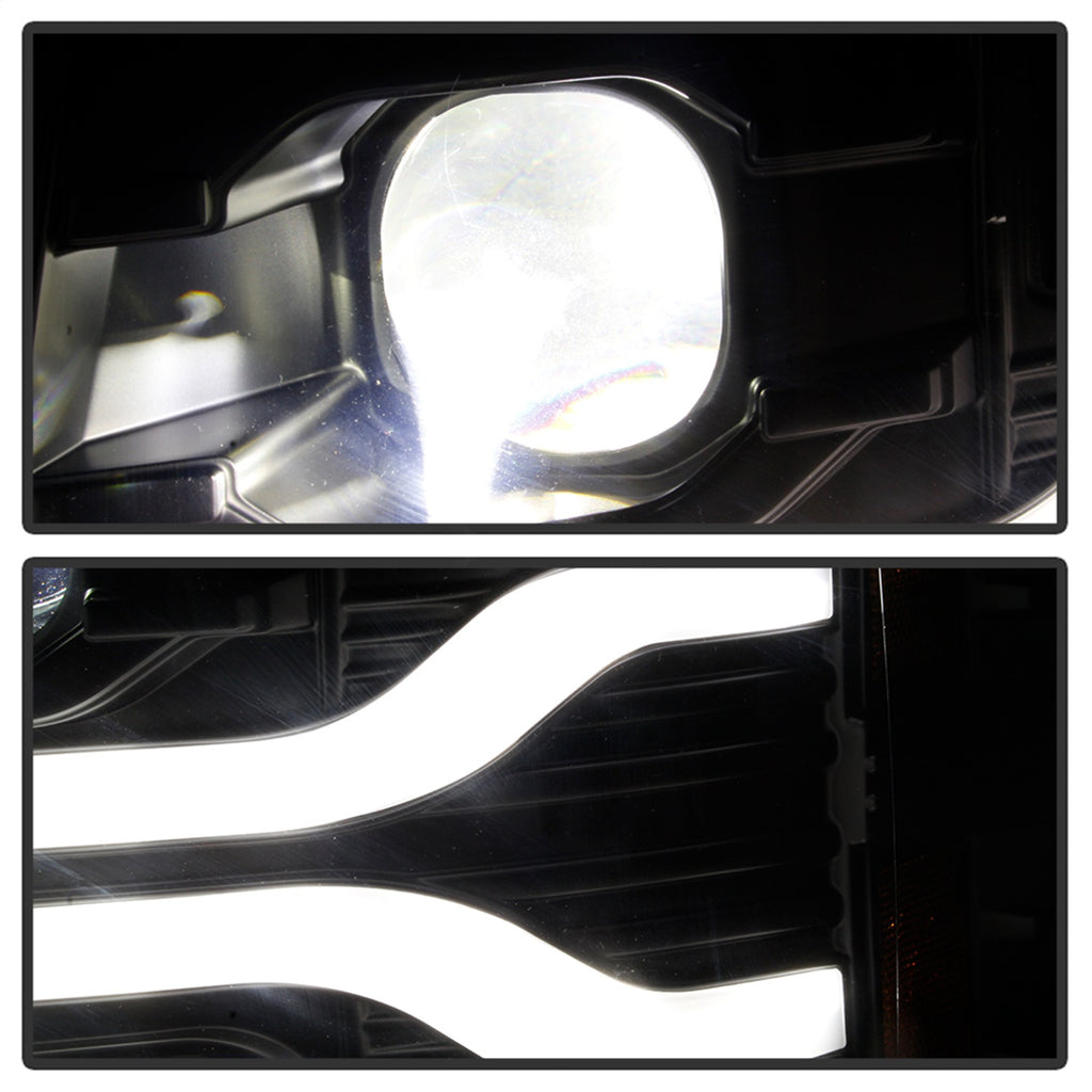 Spyder Auto 5087614 Projector Headlights for Select Chevrolet Silverado 1500, Chevrolet Silverado HD, Chevrolet Silverado HD
