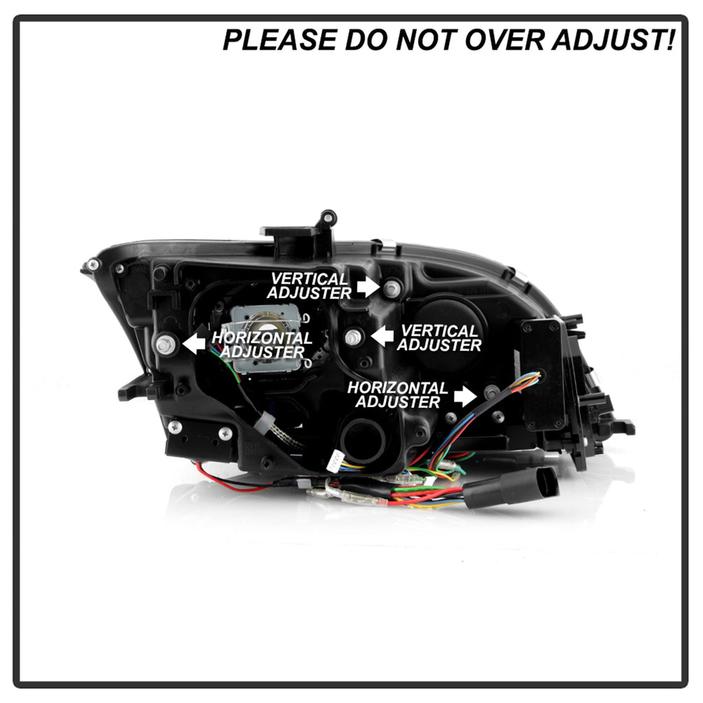 Spyder Auto 5087621 Projector Headlights for Select Audi TT Quattro, Audi TT RS Quattro, Audi TTS Quattro