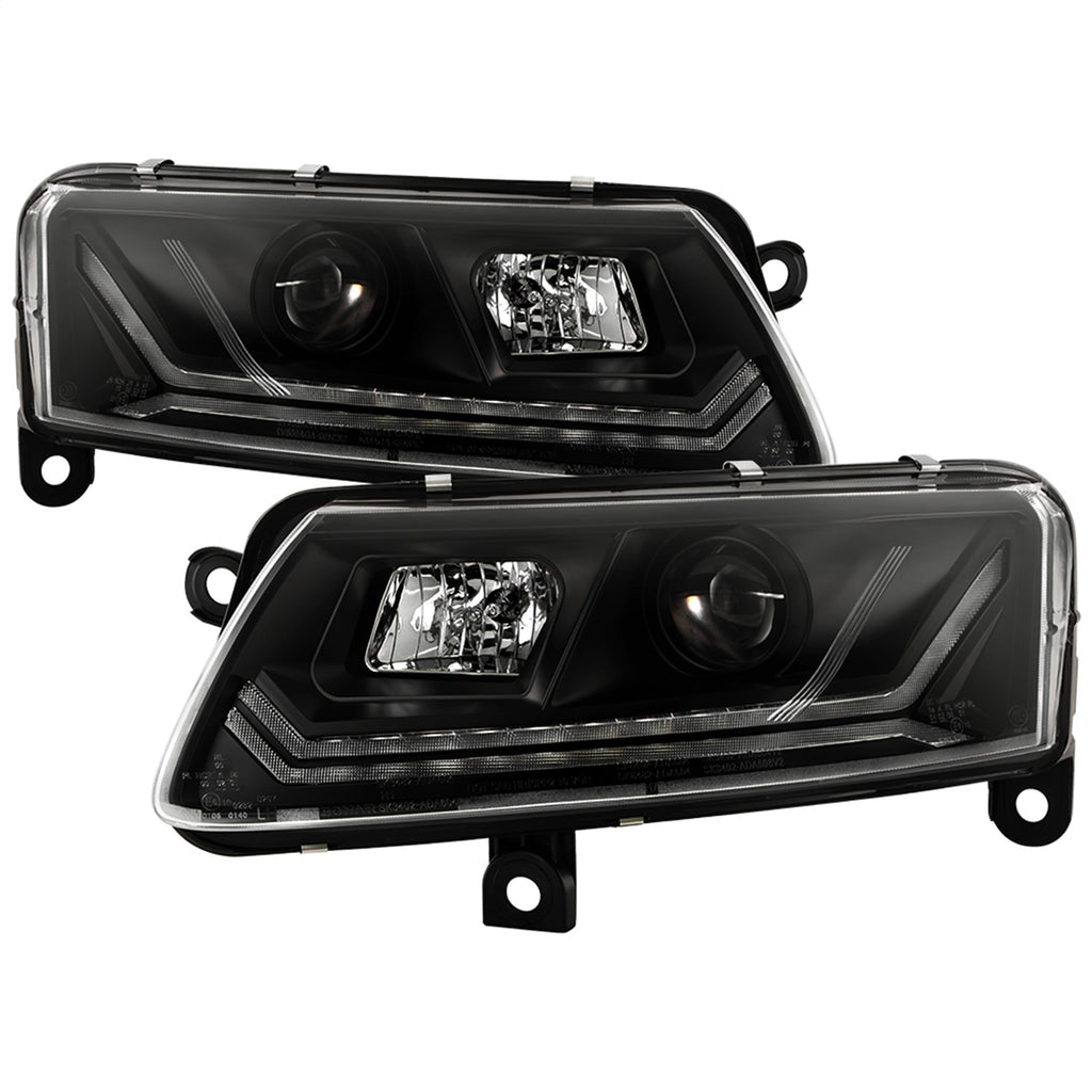 Spyder Auto 5087690 Halo LED Projector Headlights for Select Audi A6
