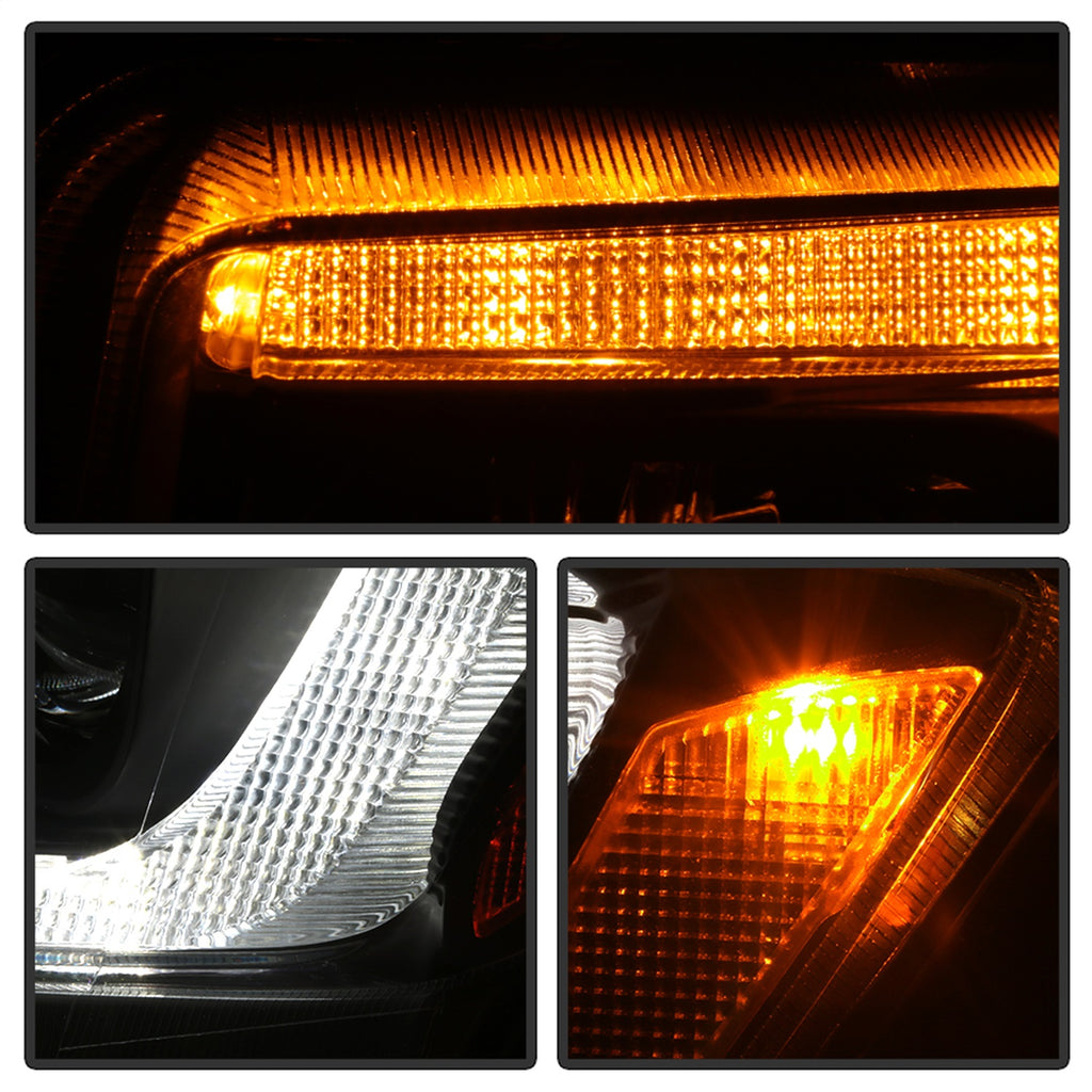Spyder Auto 5087737 Light Bar Projector Headlights for Select Jeep Grand Cherokee