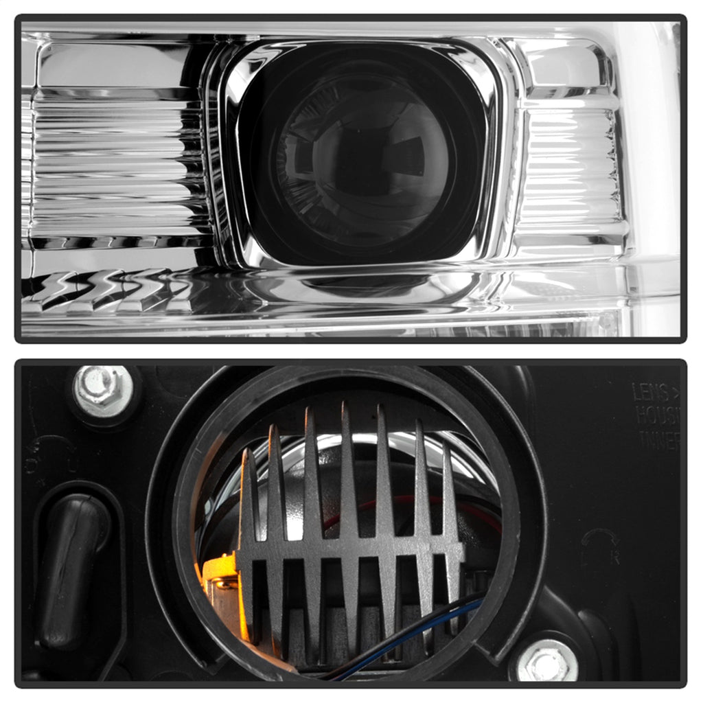 Spyder Auto 5087744 Projector Headlights for Select Ford F-250 Super Duty, Ford F-350 Super Duty, Ford F-450 Super Duty