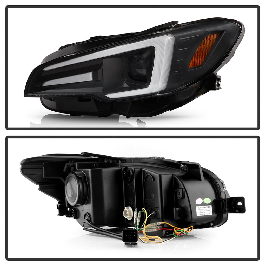 Spyder Auto 5088086 Projector Headlights for Select Subaru WRX, Subaru WRX STI