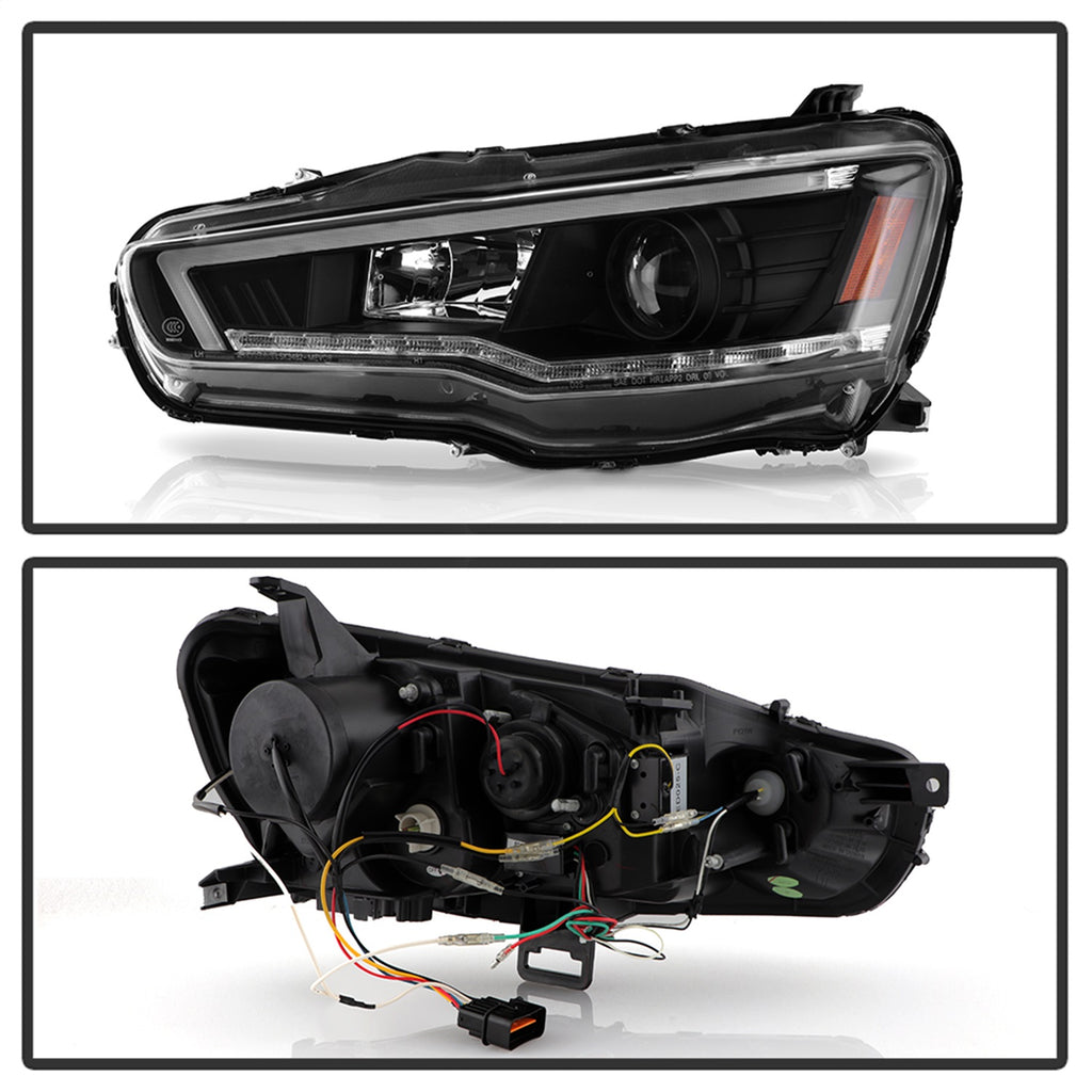 Spyder Auto 5088116 Projector Headlights for Select Mitsubishi Lancer