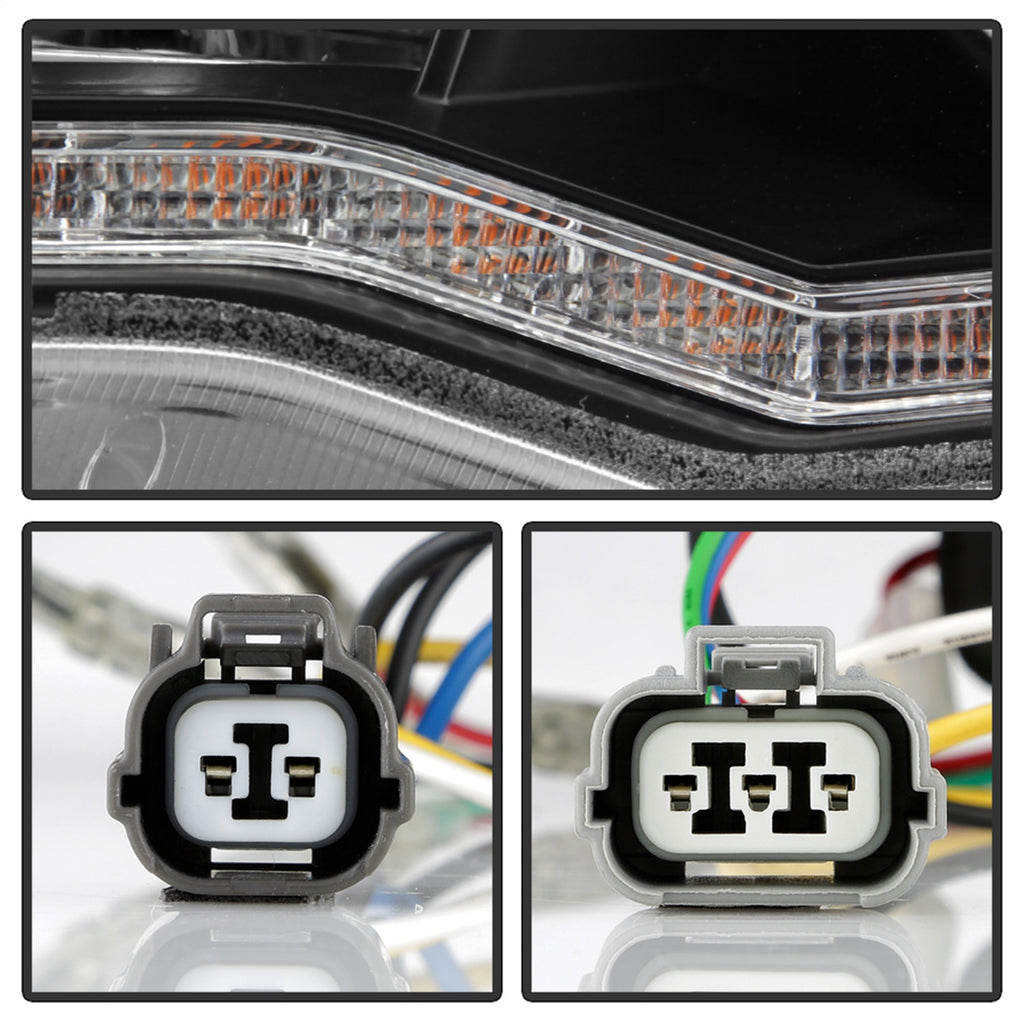 Spyder Auto 5088123 Projector Headlights for Select Mitsubishi Lancer