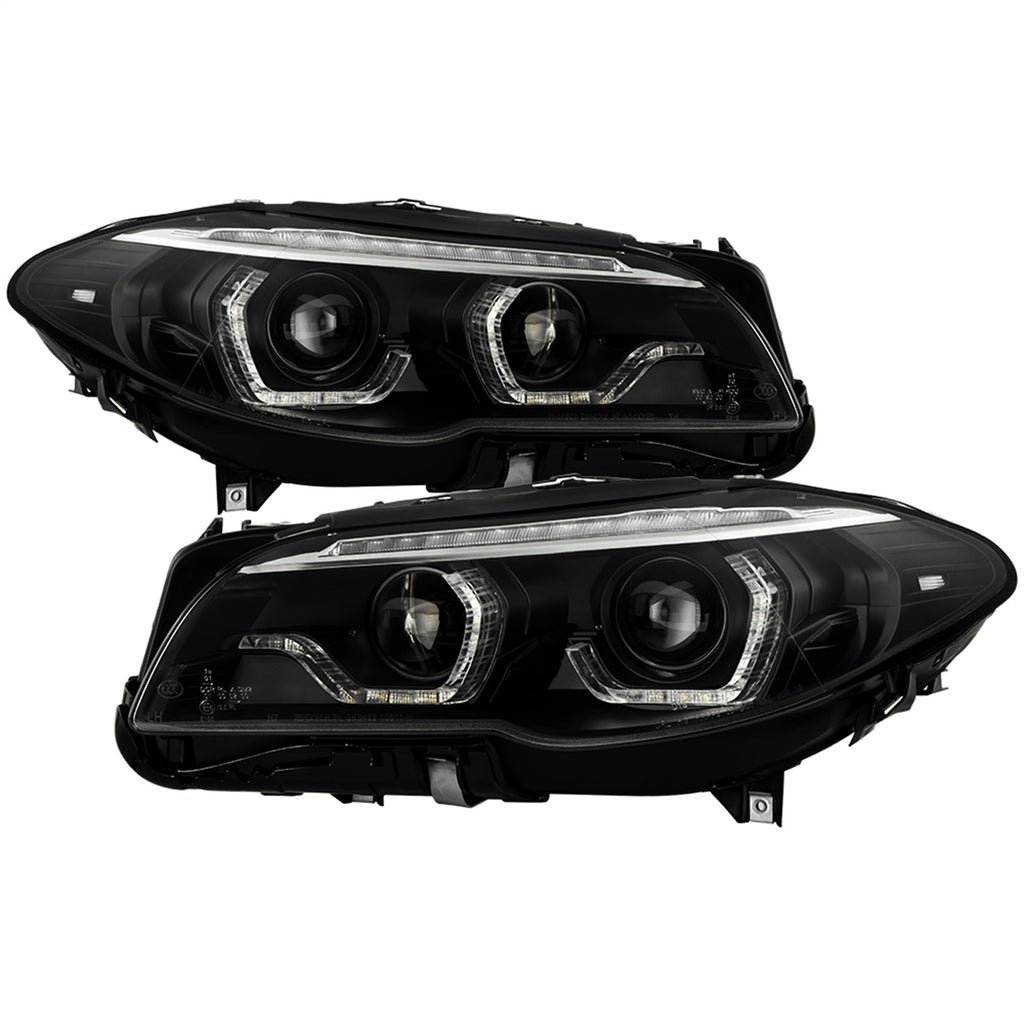 Spyder Auto 5088208 Projector Headlights for Select BMW 528i, BMW 528i xDrive, BMW 535i, BMW 535i xDrive, BMW 550i, BMW 550i xDrive