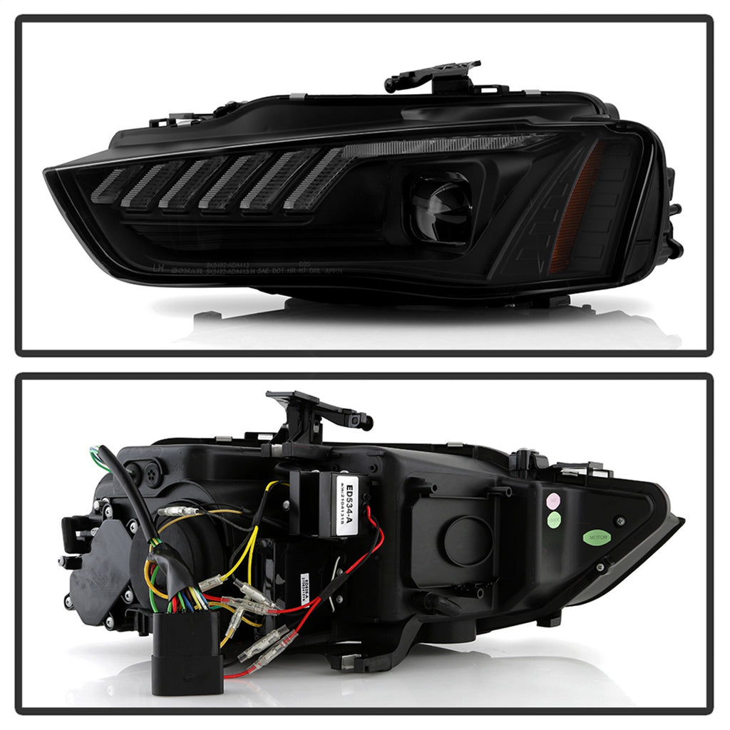 Spyder Auto 5088338 Projector Headlights for Select Audi A4, Audi A4 Quattro, Audi A4 allroad, Audi S4