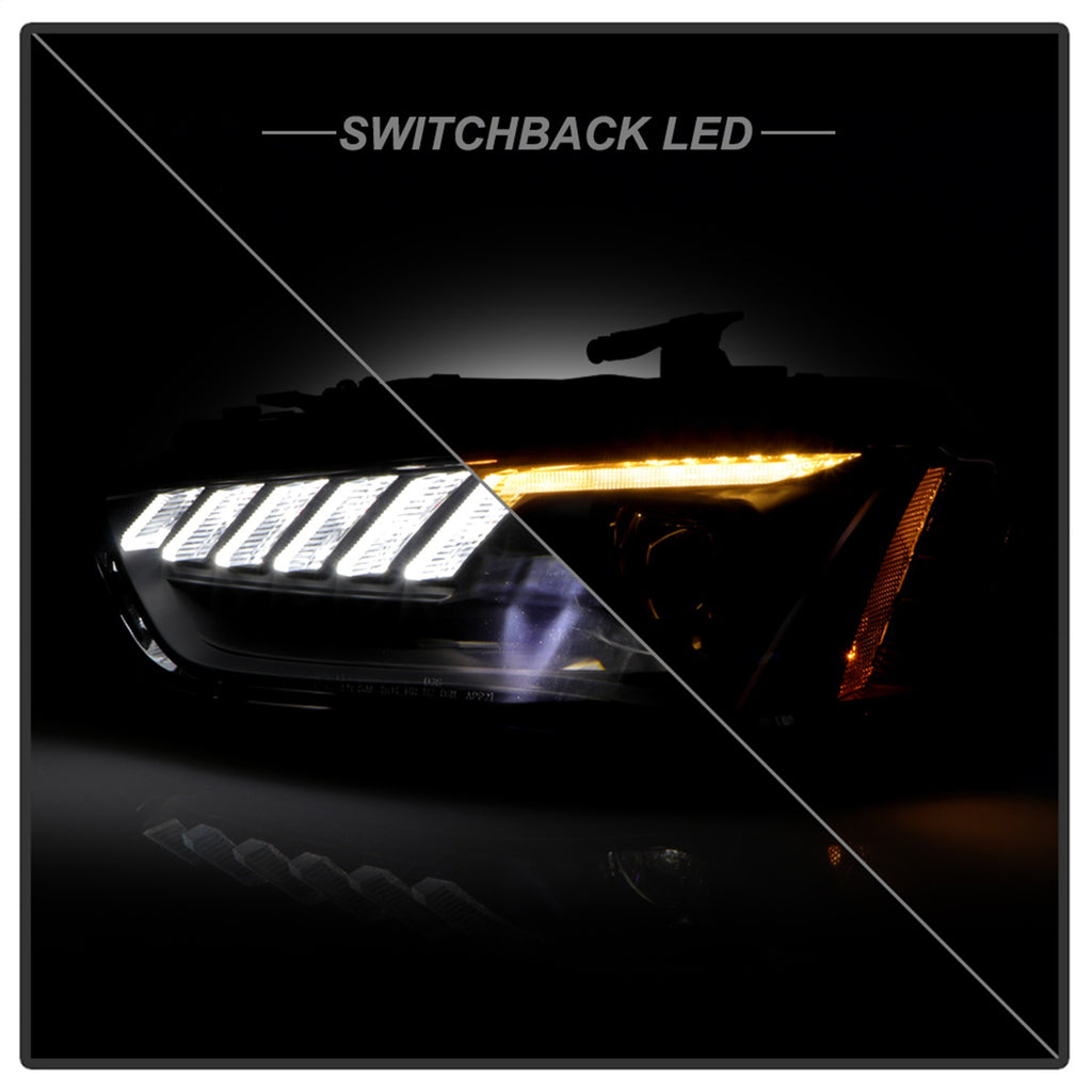 Spyder Auto 5088338 Projector Headlights for Select Audi A4, Audi A4 Quattro, Audi A4 allroad, Audi S4