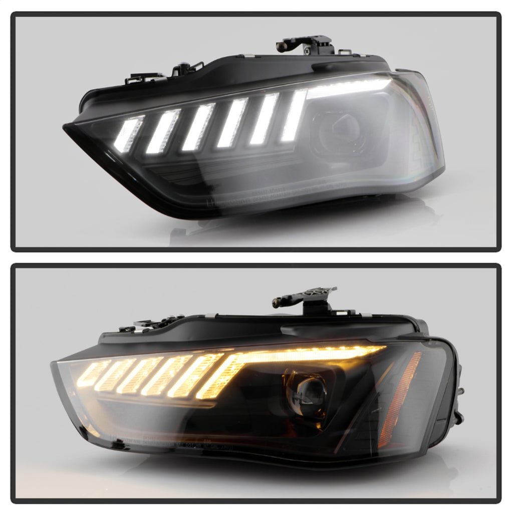 Spyder Auto 5088338 Projector Headlights for Select Audi A4, Audi A4 Quattro, Audi A4 allroad, Audi S4