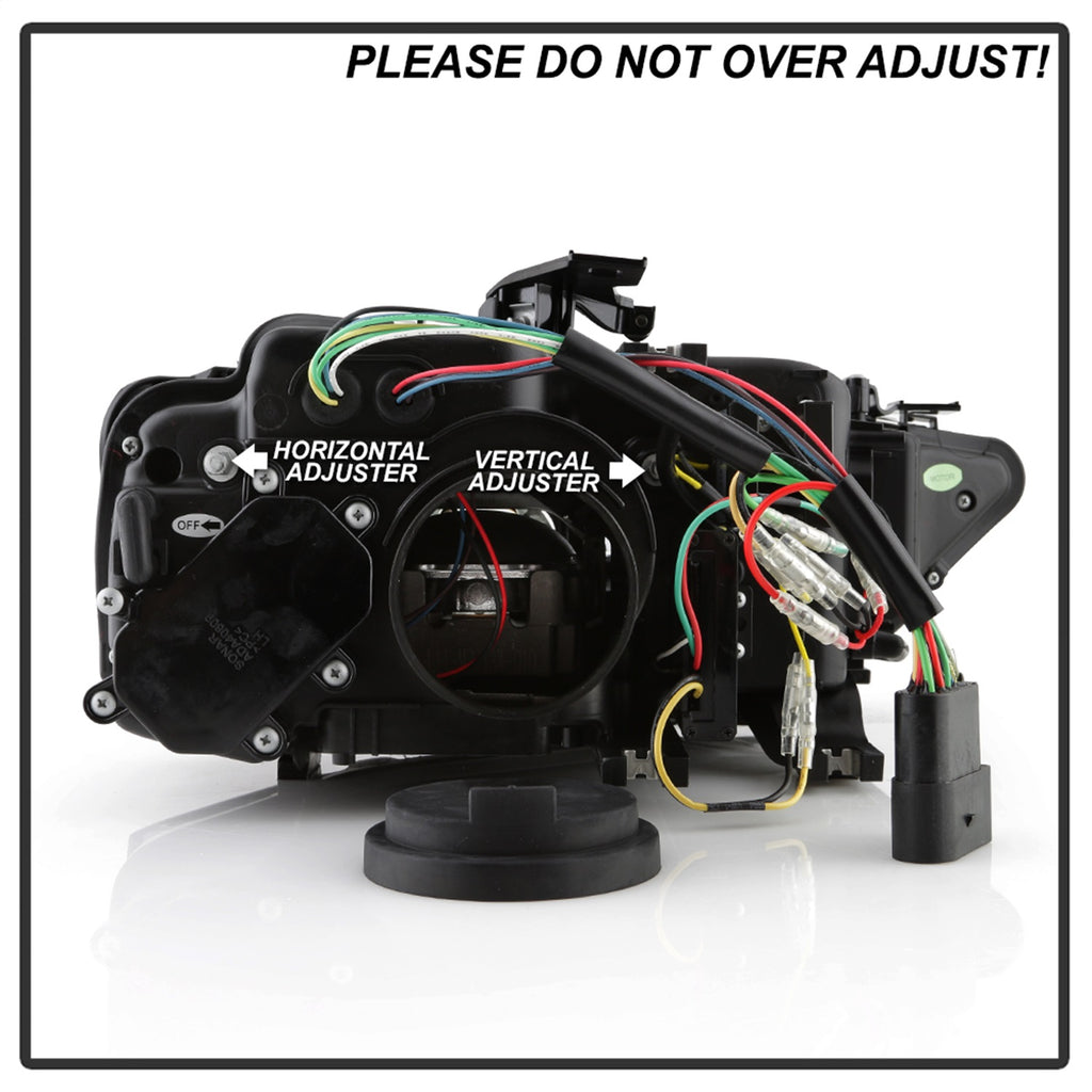 Spyder Auto 5088352 APEX Series Projector Headlights for Select Audi A4, Audi A4 Quattro, Audi A4 allroad, Audi S4