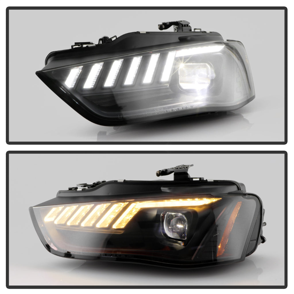 Spyder Auto 5088352 APEX Series Projector Headlights for Select Audi A4, Audi A4 Quattro, Audi A4 allroad, Audi S4