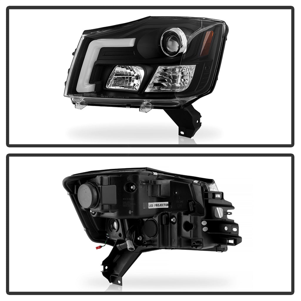 Spyder Auto 5088406 Projector Headlights for Select Nissan Armada, Nissan Pathfinder Armada, Nissan TITAN