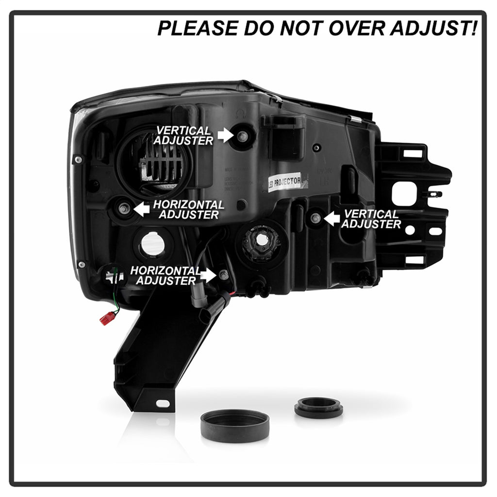Spyder Auto 5088406 Projector Headlights for Select Nissan Armada, Nissan Pathfinder Armada, Nissan TITAN