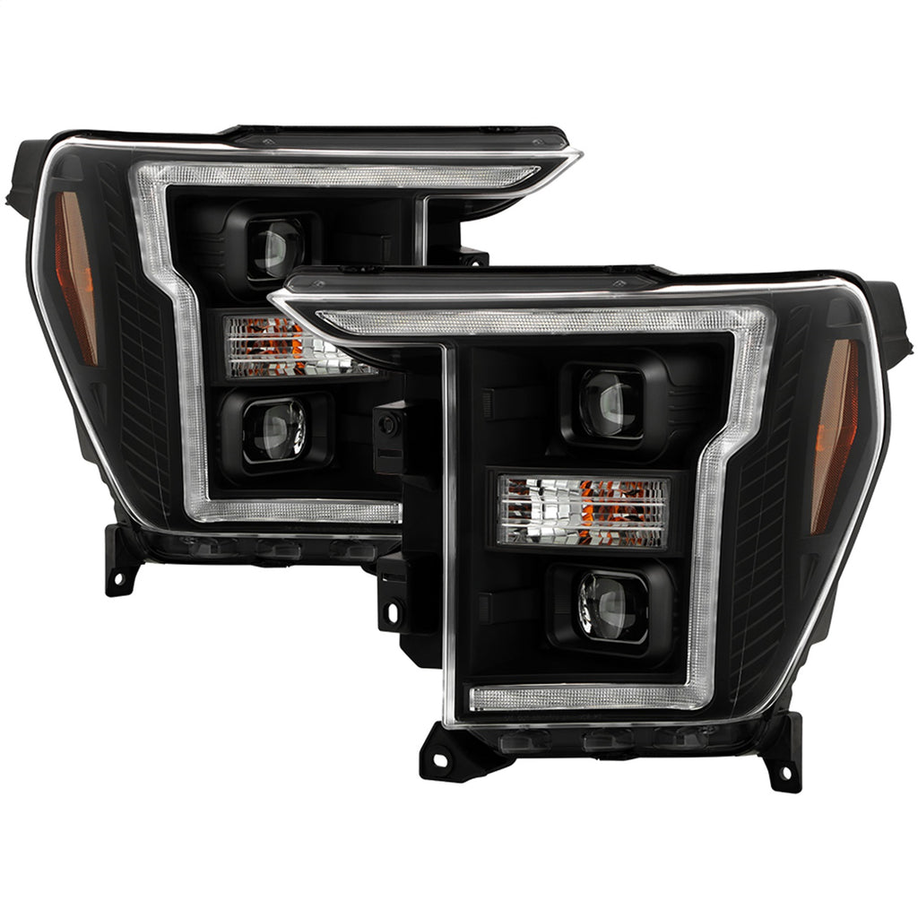 Spyder Auto 5088703 LED Crystal Headlights for Select Ford F-150
