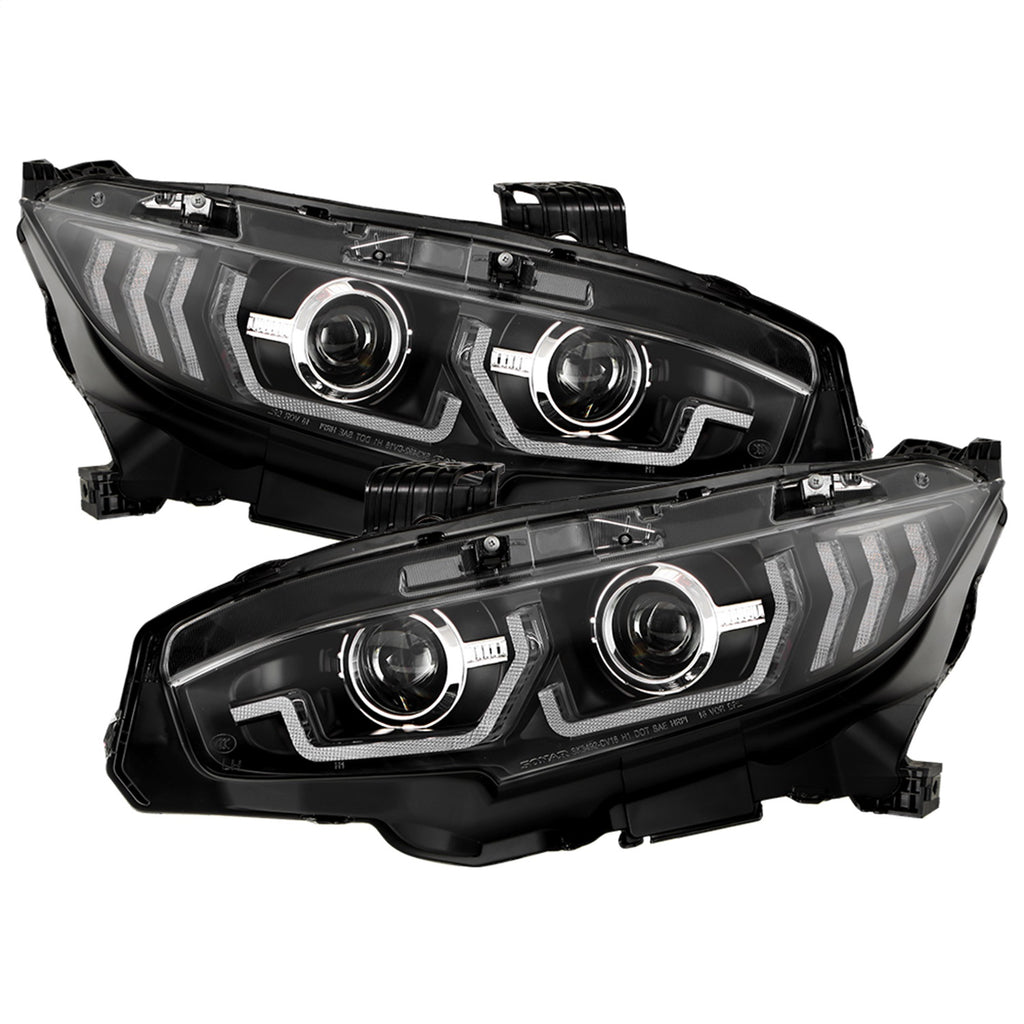 Spyder Auto 5088932 APEX Series Projector Headlights for Select Honda Civic