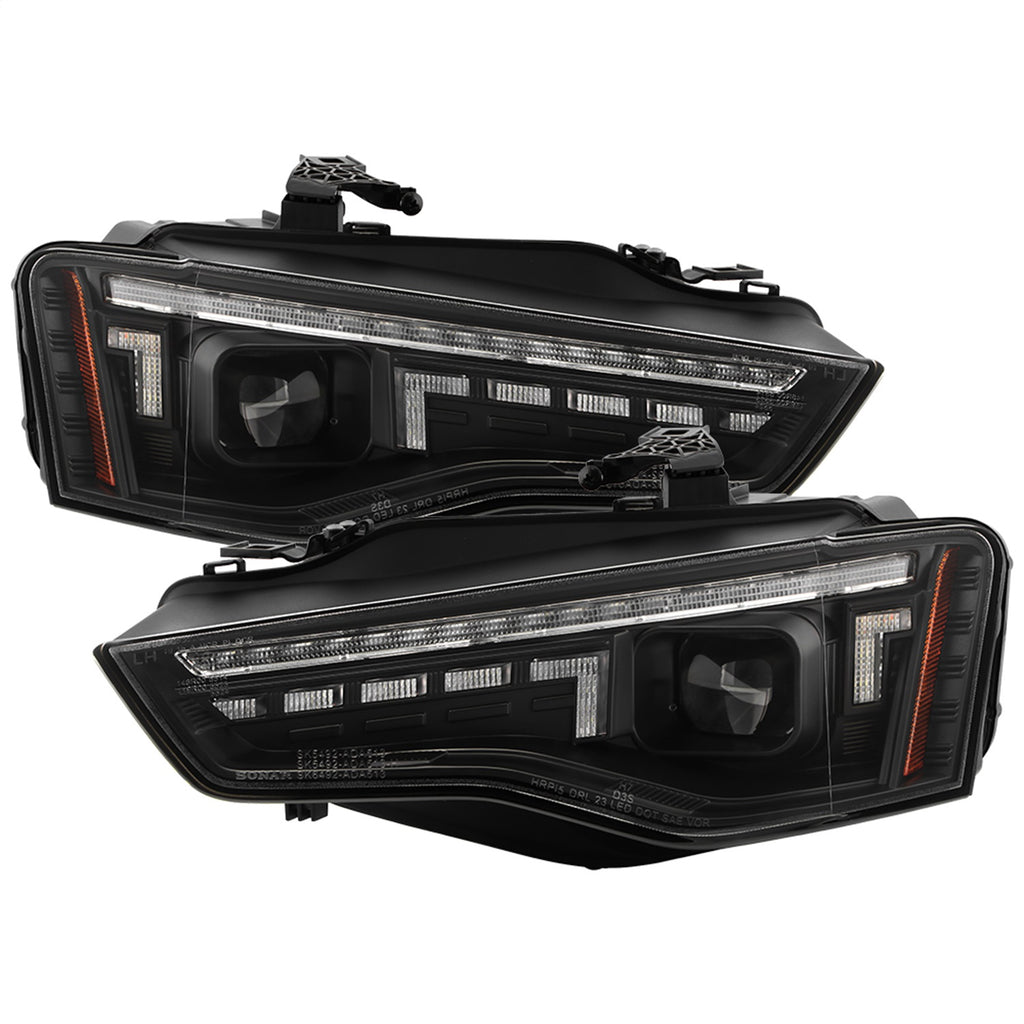 Spyder Auto 5089038 Projector Headlights for Select Audi A5, Audi A5 Quattro
