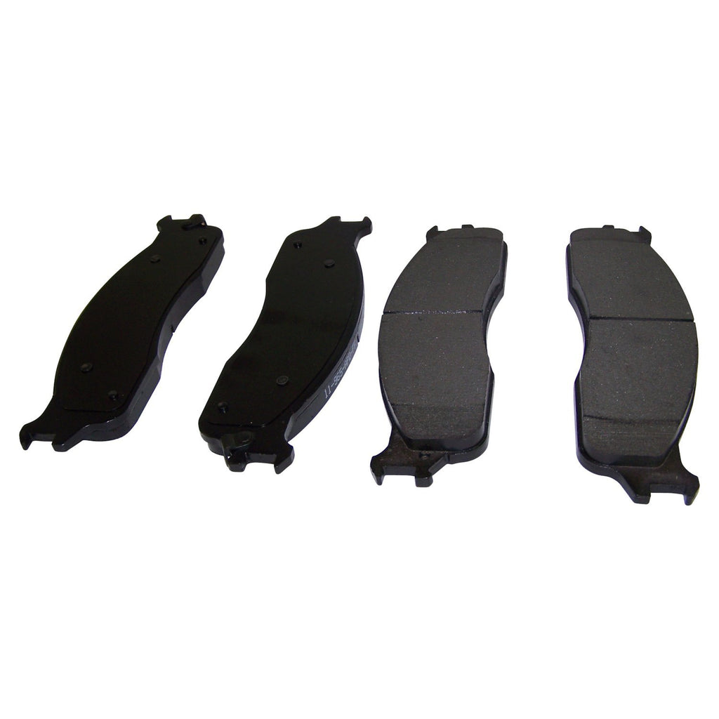 Crown Automotive Jeep Replacement 5093267AA Brake Pad Set for Dodge 2003-2008 Ram DR, DH, D1 2500 / 3500 Trucks for Select Dodge Ram 1500, Dodge Ram 2500, Dodge Ram