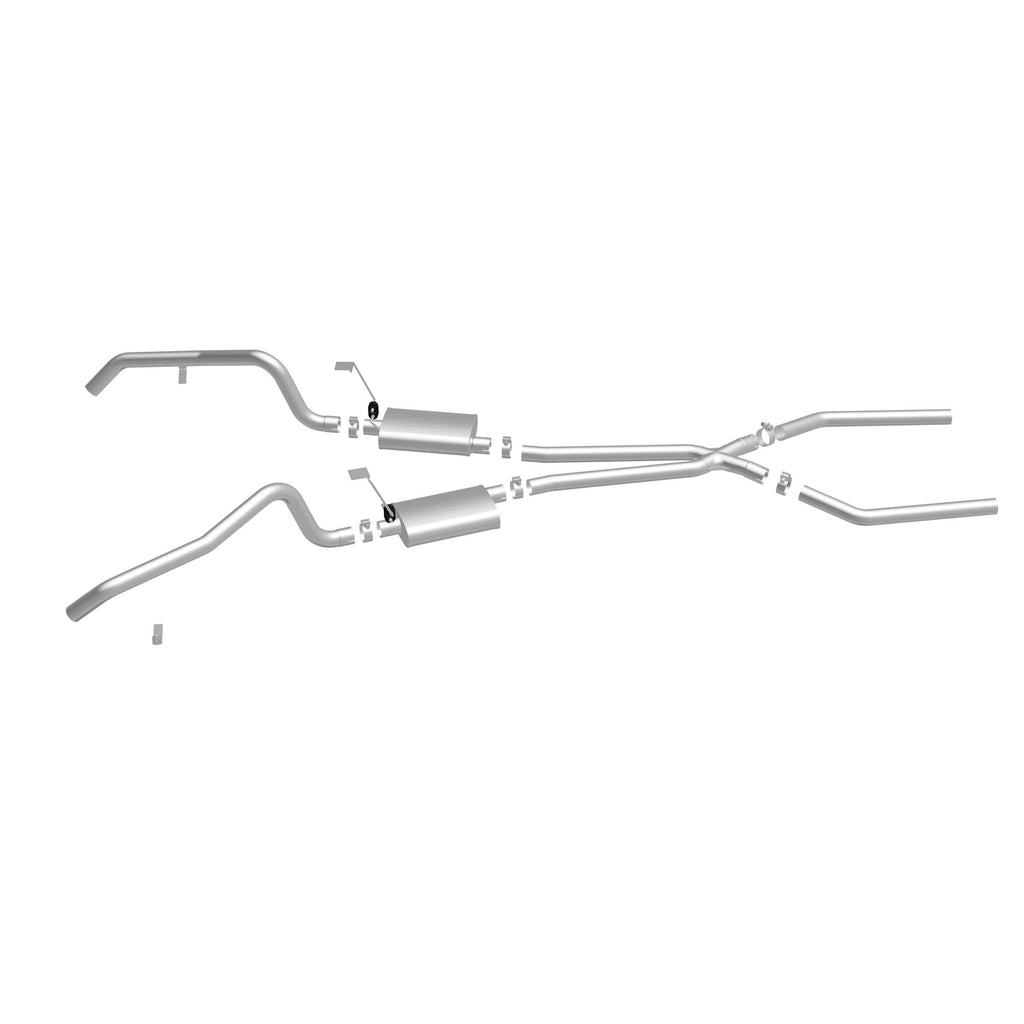 MagnaFlow Exhaust Products 15896 Street Series System for Select Buick Apollo, Chevrolet Camaro, Chevrolet Chevy II, Chevrolet Nova, Oldsmobile Omega, Pontiac Firebird, Pontiac Ventura