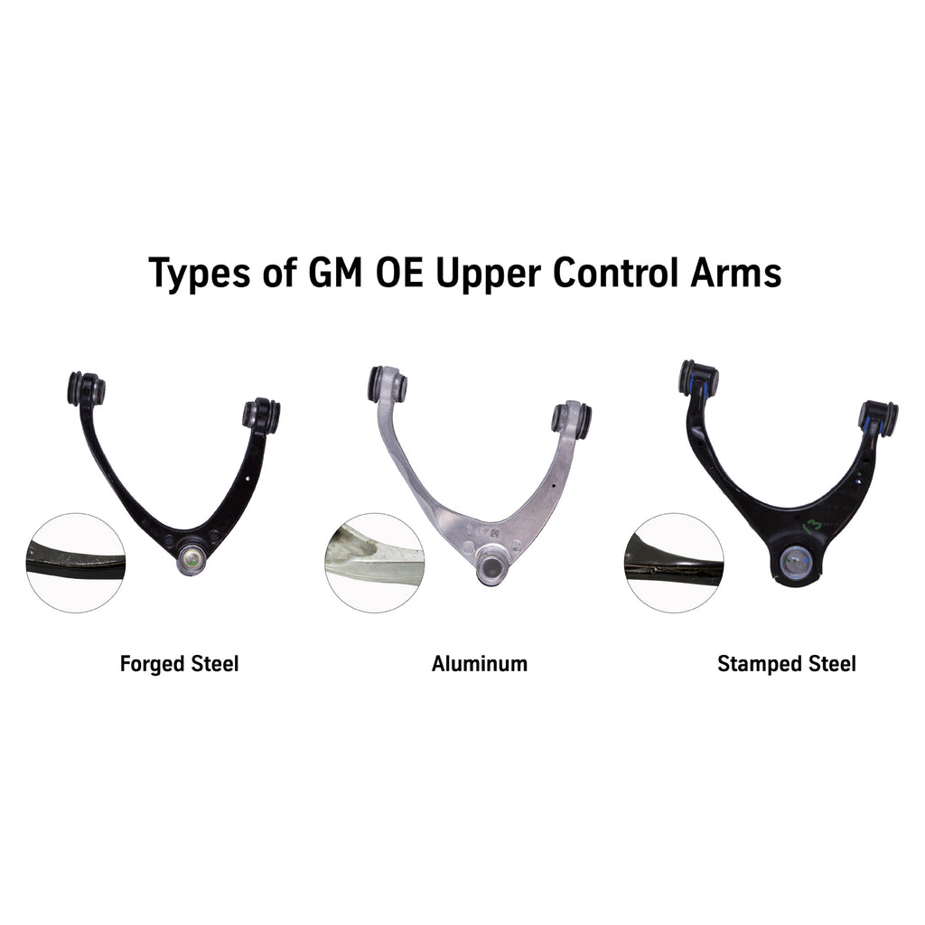 Bilstein 51-304676 B8 Control Arms - Upper Control Arm Kit for Select Chevrolet Silverado 1500, Chevrolet Silverado LD, GMC Sierra 1500, GMC Sierra Limited