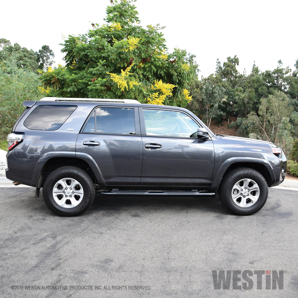 ~(51-Lbs.-74X19x5)~-Pro-Traxx-5-Oval-Nerf-Step-Bars-Black-4Runner-Sr5-And-Trd-2014-2019-Trail-Edition-2010-2017-(Excl-Limited)