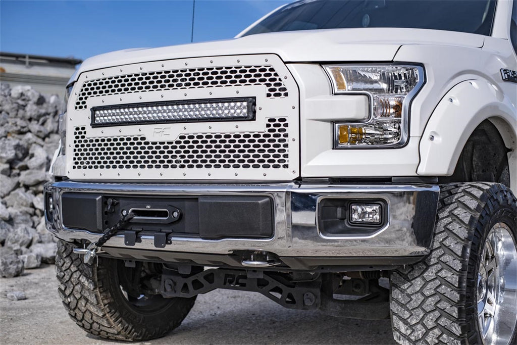 Rough Country 51007 Winch Mounting Plate for Select Ford F-150
