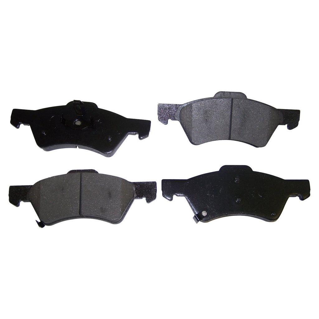 Crown Automotive Jeep Replacement 5101857AA Brake Pad Set for Select 01-04 Dodge Caravan, Chrysler Town & Country, Voyager