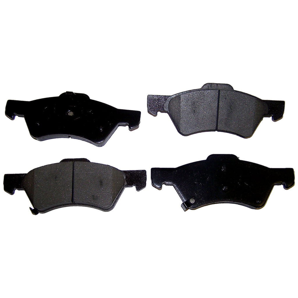 Crown Automotive Jeep Replacement 5101857AA Brake Pad Set for Select 01-04 Dodge Caravan, Chrysler Town & Country, Voyager