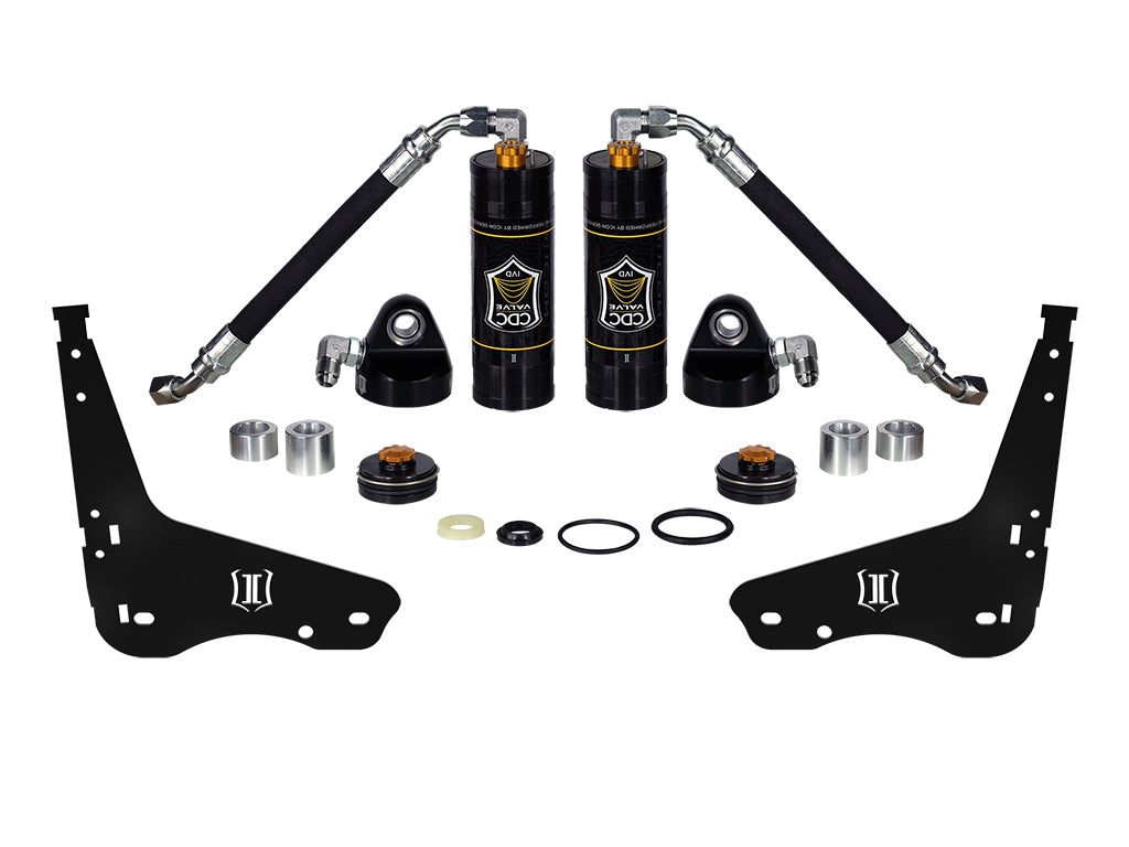ICON Vehicle Dynamics 51037C 07-21 TUNDRA/08-22 SEQUOIA RESI CDCV UPGRADE KIT W/SEALS PAIR for Select Toyota Sequoia, Toyota Tundra