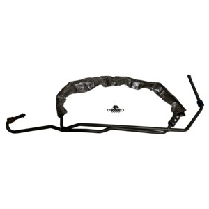 Crown Automotive Jeep Replacement 5105087AN Power Steering Pressure Hose for 2010-2017 Jeep MK Compass, Patriot w/ LHD for Select Dodge Caliber, Jeep Compass, Jeep Patriot
