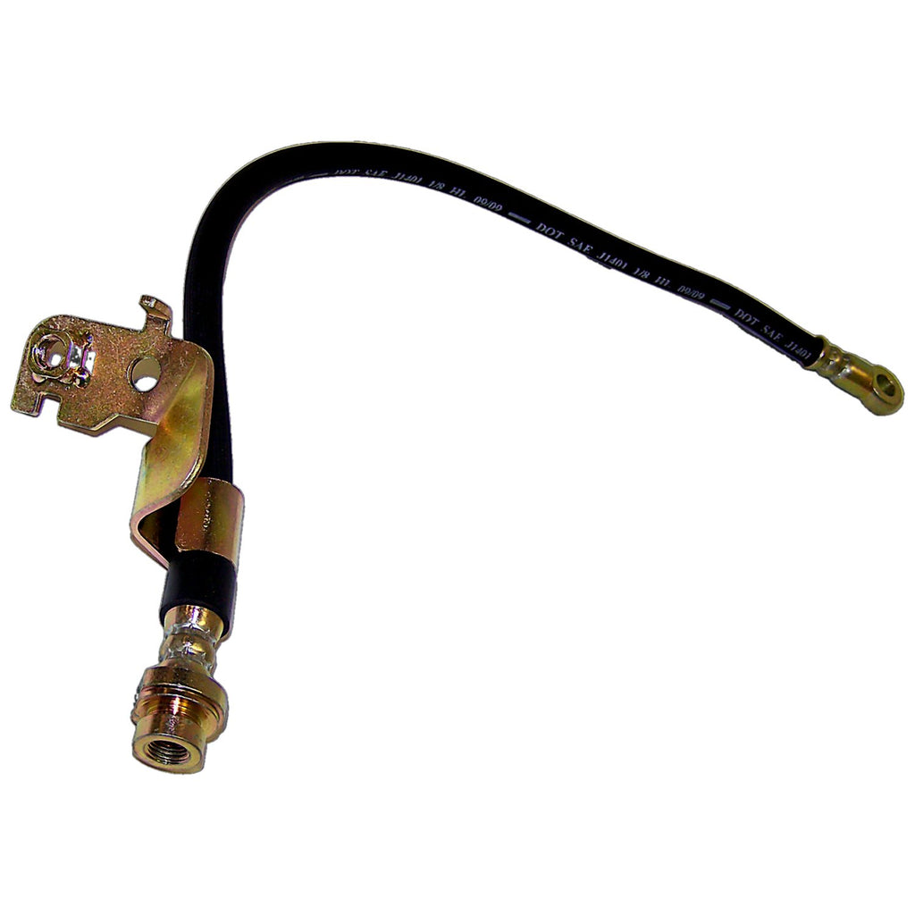 Crown Automotive Jeep Replacement 5105604AD Right Front Brake Hose for 2007-2017 Jeep Compass and Patriot for Select Chrysler 200, Chrysler Sebring, Dodge Avenger, Dodge Caliber, Jeep Compass, Jeep Patriot