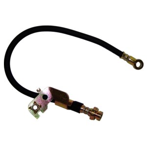 Crown Automotive Jeep Replacement 5105604AD Right Front Brake Hose for 2007-2017 Jeep Compass and Patriot for Select Chrysler 200, Chrysler Sebring, Dodge Avenger, Dodge Caliber, Jeep Compass, Jeep Patriot