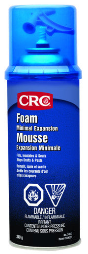 CRC Chemicals 74077 Minimal Expansion Foam - 340g