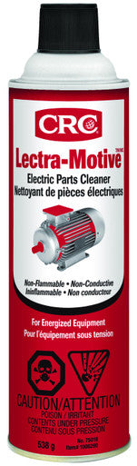 CRC Chemicals 75018 Lectra-Motive Electric Parts Cleaner - 538g
