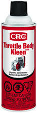 Load image into Gallery viewer, CRC Chemicals 75078 Throttle Body Kleen Air Intake Cleaner - 340g