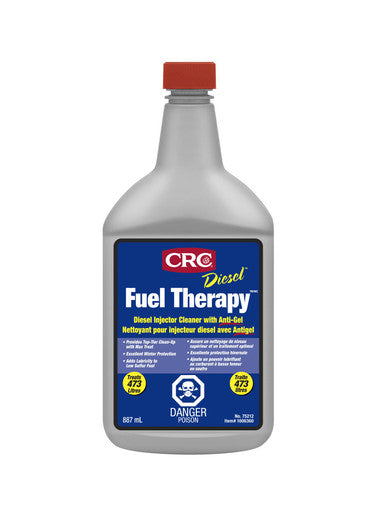 CRC Chemicals 75212 Diesel Fuel Therapy Injector Cleaner w/AG 887mL