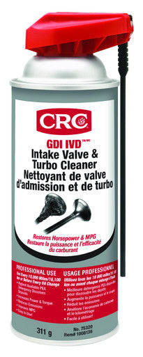 CRC Chemicals 75320 GDI IVD Intake Valve & Turbo Cleaner Pro - 311g