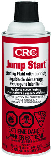 CRC Chemicals 75671 Jump Start Starting Fluid with Lubricity - 311g