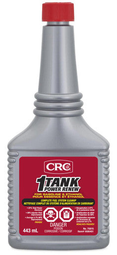 CRC Chemicals 75815 1-Tank Power Renew Gasoline - 443mL