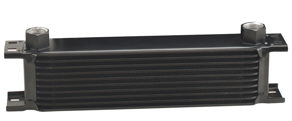 Derale 51078 10 Row Series 10000 Stack Plate Cooler, -10AN O-ring Female