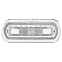 Load image into Gallery viewer, Rigid Industries 51100 SR-L Series Marine Spreader Pod 2 Wire Surface Mount White With White Halo