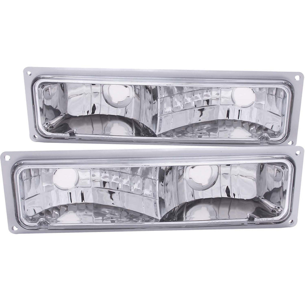 ANZO USA 511032 Parking Light Assembly for Select Chevrolet Blazer, Chevrolet C1500, Chevrolet C1500 Suburban, Chevrolet C2500, Chevrolet C2500 Suburban, Chevrolet C3500, Chevrolet K1500, Chevrolet K1500 Suburban, Chevrolet K2500, Chevrolet K2500