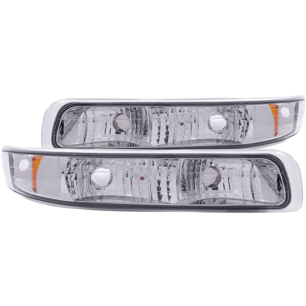 ANZO USA 511064 Parking Light Assembly for Select Chevrolet Silverado 1500, Chevrolet Silverado HD, Chevrolet Silverado 2500, Chevrolet Silverado HD, Chevrolet Silverado 3500, Chevrolet Suburban 1500, Chevrolet Suburban 2500, Chevrolet Tahoe