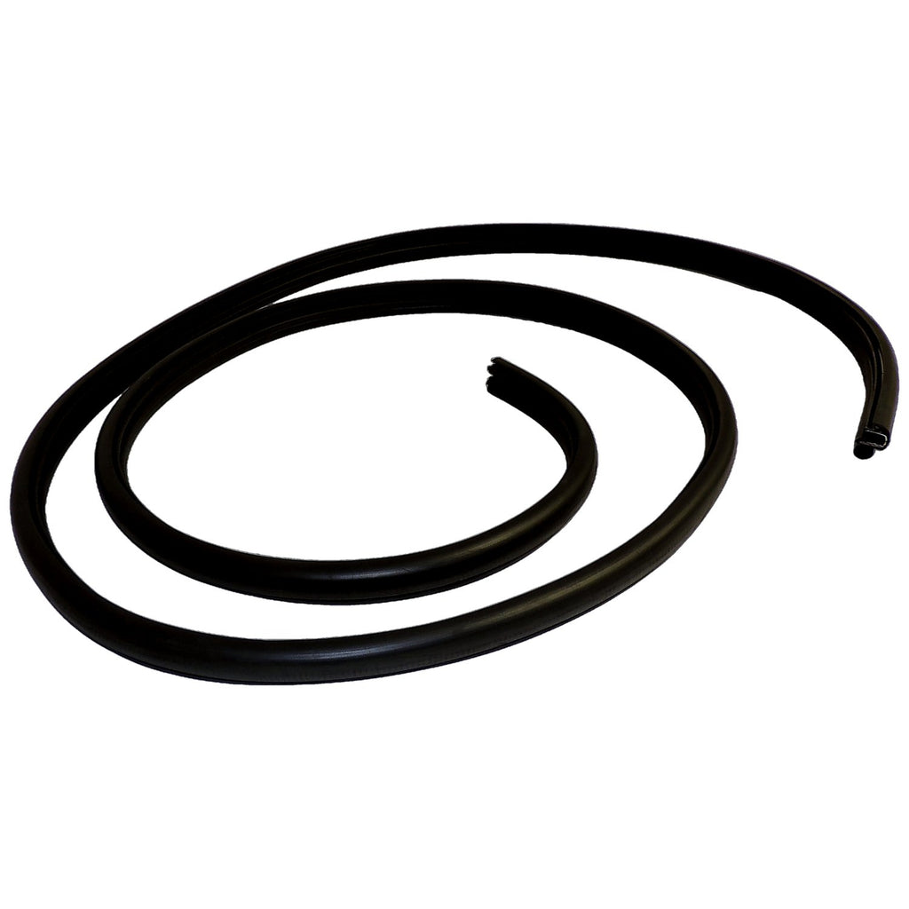 Crown Automotive Jeep Replacement 5112244AD Rear Door Weatherstrip for 2008-12 Jeep KK Liberty, Black Rubber, Left or Right for Select Jeep Liberty