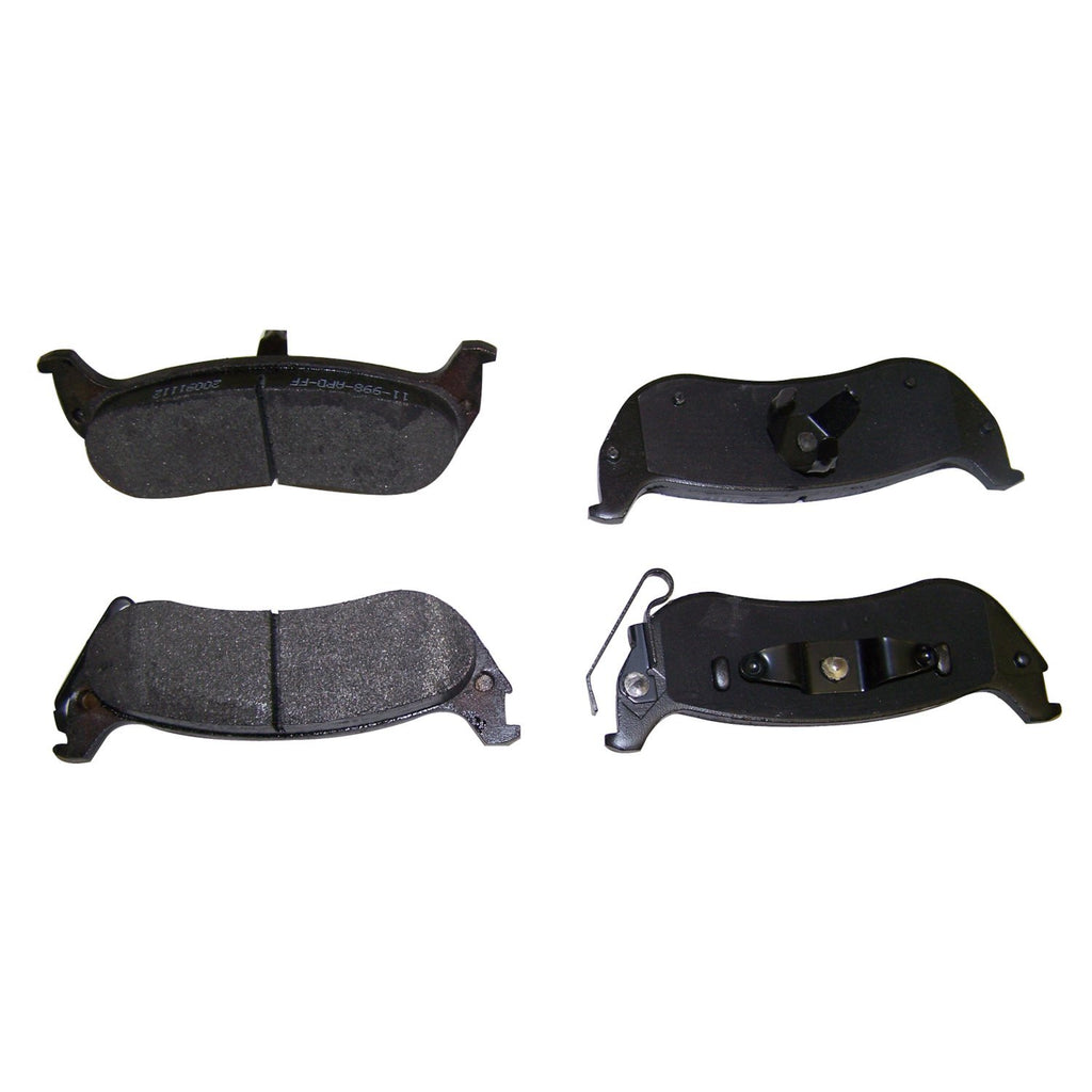 Crown Automotive Jeep Replacement 5114439AA Rear Brake Pad Set for 2004-2007 Chrysler Pacifica, Left and Right for Select Chrysler Pacifica