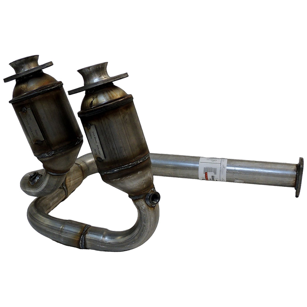 Crown Automotive Jeep Replacement 5114461AA Front Exhaust Pipe for 1/25/00-02 Jeep TJ Wrangler w/ 4.0L Engine w/ Flange for Select Jeep TJ, Jeep Wrangler