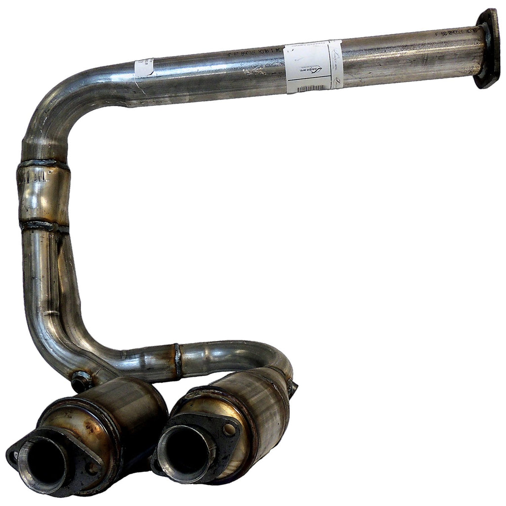 Crown Automotive Jeep Replacement 5114461AA Front Exhaust Pipe for 1/25/00-02 Jeep TJ Wrangler w/ 4.0L Engine w/ Flange for Select Jeep TJ, Jeep Wrangler