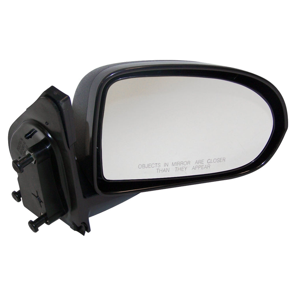 Crown Automotive Jeep Replacement 5115040AG Right Manual, Manual Folding Mirror for 2007-2017 Jeep MK Compass, Black for Select Jeep Compass