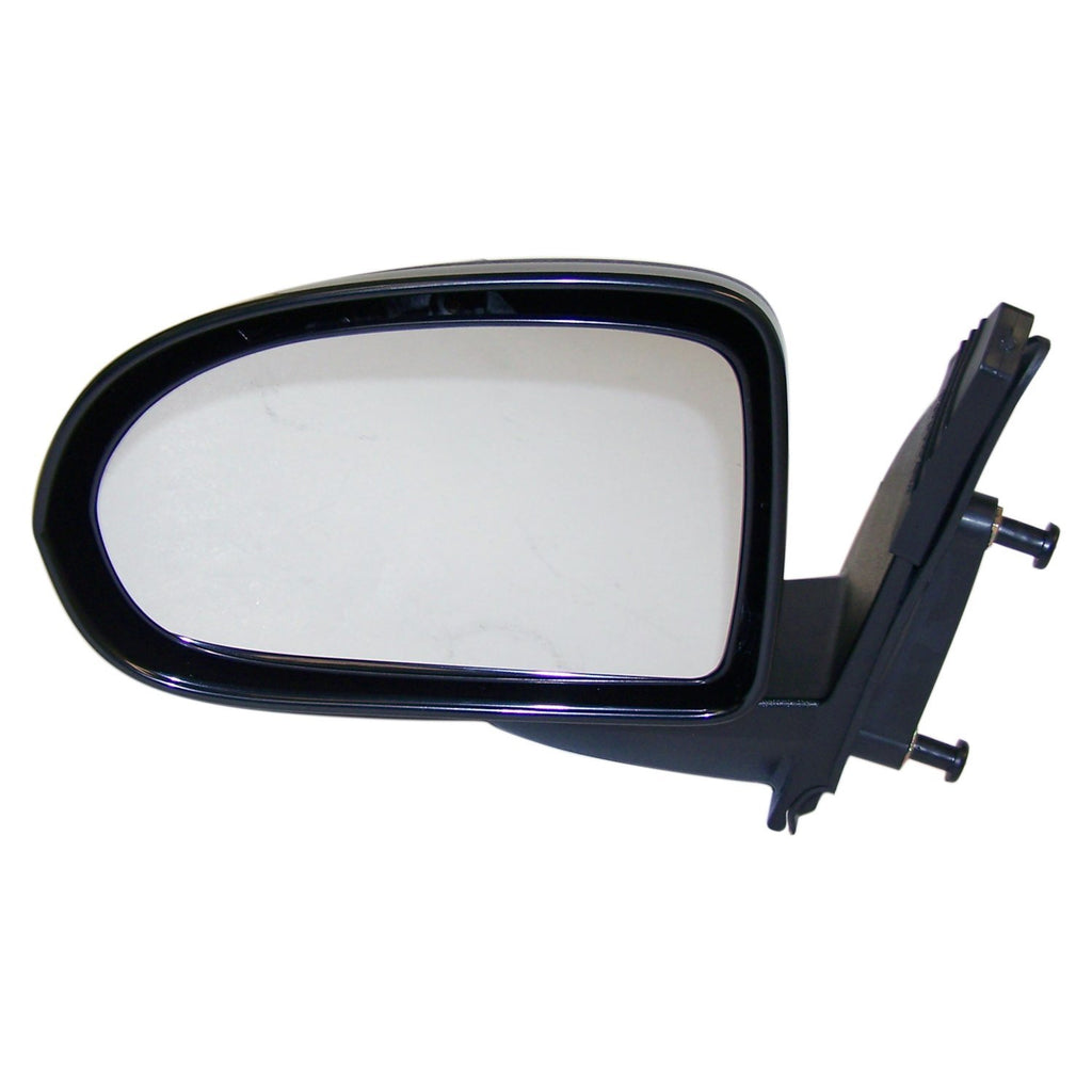 Crown Automotive Jeep Replacement 5115041AF Left Manual, Manual Folding Mirror for 2007-2017 Jeep MK Compass, Black for Select Jeep Compass